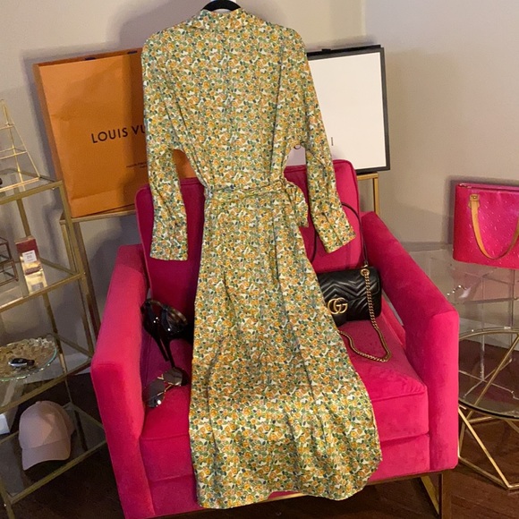 Zara complete button down maxi shirt dress… - Picture 9 of 13